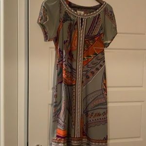 ECI multi colored dress